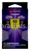 3M&trade; 7100169978 Pro Grade Precision&trade; Faster Sanding Block Sponge 2-5/8x3.75x1 Coarse