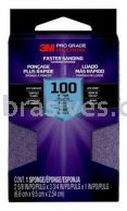 3M&trade; 7100170056 Pro Grade Precision&trade; Faster Sanding Block Sponge 2-5/8x3.75x1 Fine