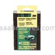 3M&trade; 7100173158 Sanding Sponge Dual Grit Block 3-3/4x2-5/8x1 Medium/Coarse