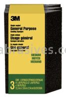 3M&trade; 7100175218 General Purpose Sanding Sponge Single Angle 2-7/8x4-7/8x1 Medium
