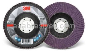 3M&trade; 7100177446 4-1/2 x 7/8 40+ Grit 769F T27 Flap Disc
