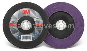 3M&trade; 7100177999 7 x 7/8 80+ Grit 769F T29 Flap Disc