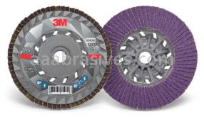 3M&trade; 7100178024 4-1/2 x 5/8-11 120+ Grit 769F T27 Flap Disc