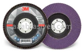 3M&trade; 7100178028 4-1/2 x 7/8 80+ Grit 769F T29 Flap Disc