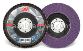 3M&trade; 7100178091 4-1/2 x 7/8 120+ Grit 769F T29 Flap Disc