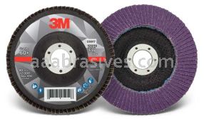 3M&trade; 7100178126 5 x 7/8 60+ Grit 769F T29 Flap Disc