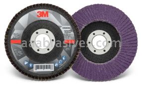3M&trade; 7100178130 4-1/2 x 7/8 40+ Grit 769F T29 Flap Disc