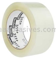 Scotch&trade; Box Sealing Tape 311+ Clear 48 mm x 50 m 3M 7100179523