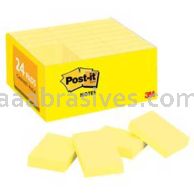 Post-it&trade; Notes 653-24VAD 1 3/8 in x 1 7/8 in 3M 7100183009