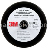 3M&trade; 7100190987 6” Stikit&trade; Abrasive Disc Pad 3146B