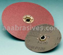 3M&trade; 7100192403 7" TN Quick-Change 60 Grit 381C Fibre Disc