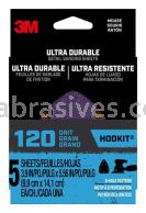 3M&trade; 7100200061 120 Grit Ultra Durable Detail Sanding Sheets