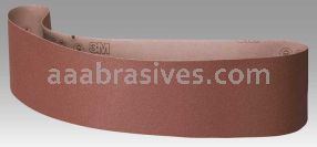 3M&trade; 7100206402 3 x 1-9/16 P240 Grit XF-wt 361F Cloth Belt
