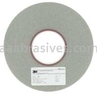 3M&trade; 7100208341 0.709 x 900 ft x 3 40 Micron 5 MIL 372L Microfinishing Film Roll