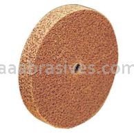 3M&trade; Scotch-Brite&trade; 7100214914 2 x 1/4 x 3/8 7A Medium Cut and Polish Unitized Wheel