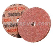 3M&trade; Scotch-Brite&trade; 7100219540 6 x 1/4 x 5/8 9C Extra Coarse Rapid Cut Unitized Wheel