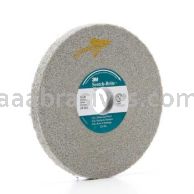 3M&trade; 7100221756 4 x 1 13/16 x 1 Scotch-Brite&trade; 8 S/C Fine EXL Deburring Wheel