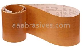 3M&trade; 7100223507 8 x 25 ft x 3 125 Micron 675L Diamond Microfinishing Film Roll