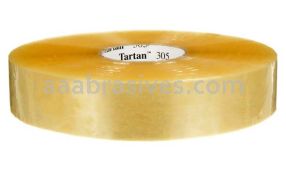 Tartan &trade; Box Sealing Tape 305 Clear 48 mm x 914 m 3M 7100240691