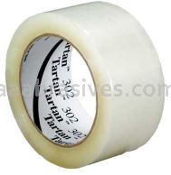 Tartan&trade; Box Sealing Tape 302 Clear 72 mm x 100 m 3M 7100240699