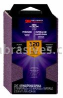 3M&trade; 7100242586 Pro Grade Precision&trade; Edge Detailing Dual Angle Sanding Sponge 2-7/8x4-1/2x1 120 Grit