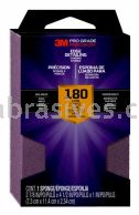 3M&trade; 7100242590 Pro Grade Precision&trade; Edge Detailing Dual Angle Sanding Sponge 2-7/8x4-1/2x1 Extra-Fine