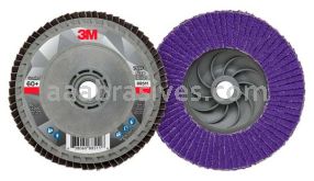 3M&trade; 7100243877 4-1/2 x 5/8-11 60 Grit 769F T27 Quick Change Flap Disc