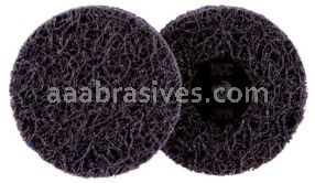 3M&trade; 7100258623 3" TR SiC Extra Coarse Scotch-Brite&trade; Roloc&trade; Clean and Strip XT Pro Disc