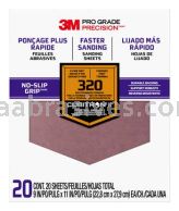 3M&trade; 7100300526 9 x 11 320 Grit Pro Grade Precision&trade; Faster Sanding Sheets