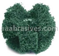 Standard Abrasives Buff and Blend Cross Buff HS 727334 1" x 3/8" x 2 Ply x 8-32 A CRS (Stock)