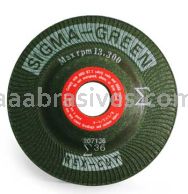 Rex-Cut 730000 4-1/2 x 3/16 x 7/8 36 Grit Sigma Green Grinding Wheels