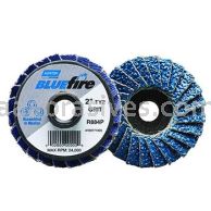 Norton 77696090177 2" 60 Grit BlueFire R860 TS (Type II) Zirconia Alumina Mini Flap Discs