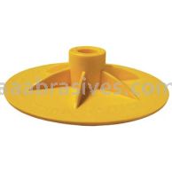 Norton 78072708721 8" Back-up Plate 5/8" Thread x 6 For G-Mop Pads