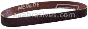 Norton 3/4 x 20-1/2 P80-X Norton Metalite PG L-Flex R283 File Belts