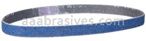 Norton 3/8 x 13 BlueFire Cloth File Belt 80 Grit R823P ZA