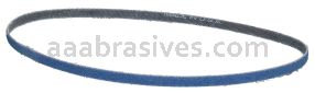 Norton 1/4 x 24 BlueFire Cloth File Belt 80 Grit R823P ZA