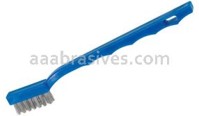 Osborn Economy Small Cleaning Scratch Brush 3x7 Rows (7-1/4” OAL X .006 SS) #83111