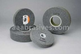 Standard Abrasives  Multi-Finish Wheel 856091 6" x 1/2" x 1" 2S CRS  Grit (Made to Order)