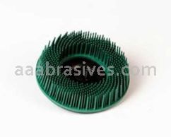 Standard Abrasives Quick Change Bristle Disc 879504 3" x 5/8 Tapered 50 Grit (Stock)