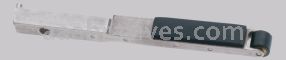 Dynabrade 11321 - Contact Arm Ass"y, 7/16" Dia. x 3/8" W, Rubber Wheel, with 1/2" (13 mm) W Platen