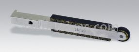 Dynabrade 15027 - Contact Arm Ass"y, 5/8" Dia. x 1/8" W, Rubber Wheel, with 1/4" (6 mm) W Platen