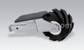 Dynabrade 15351 - Contact Arm Ass"y, 1" (25 mm) Dia. x 2" (51 mm) W, Serrated Wheel