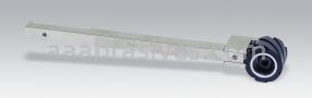 Dynabrade 15368 - Contact Arm Ass"y, 1" (25 mm) Dia. x 1" (25 mm) W, Serrated Wheel