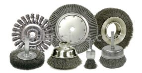 Weiler 01532 - 12" .0118, 2" AH, 1/2" x 1/4" Keyway, High-Density Crimped Wheel - 012382015329