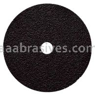 Silicon Carbide Black Resin Fiber Discs 7x7/8 - 16 Grit S/C Black