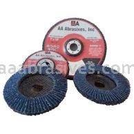 4" Big Max Abrasive Flap Disc T-29 Angled 50Z 5/8" A.H.