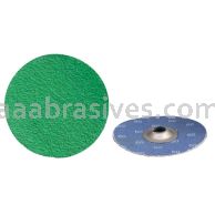 1-1/2" T-S Cloth Disc, X-Wt, 24 Zirc Plus RB