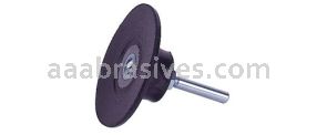 Weiler 51553 - 4" Back-up Pad for Plastic Button Style Surf. Cond. Disc - 012382515539
