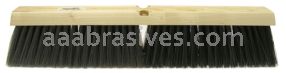 Weiler 44819 - 24" Vortec Pro Tampico Sweep Kit; includes 12 Heads + 12 Handles (60" Metal Tip) - 012382448196