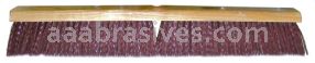 Weiler 36636 - 18" Black Tampico Fill, Box of 12, Vortec Pro Display Packed Push Broom w/Handle - 012382366360